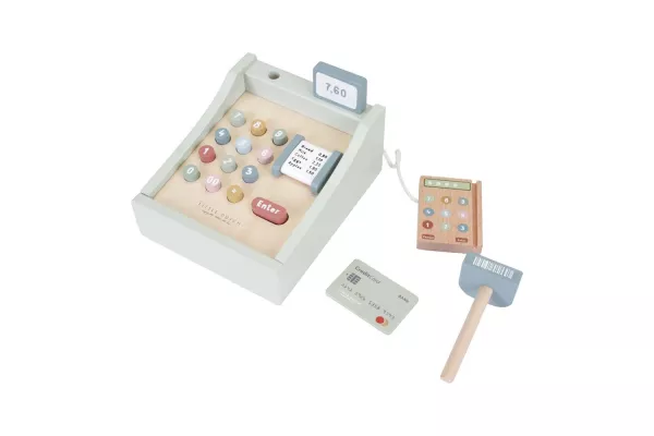 Toy cash register with scanner FSC