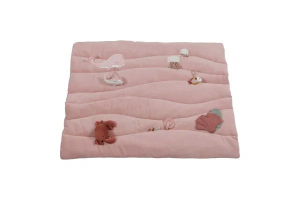 Playpen mat Ocean Pink 80×100 cm