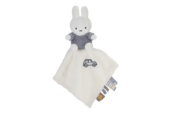 Little Dutch cuddle cloth ´Miffy Fluffy Blue´