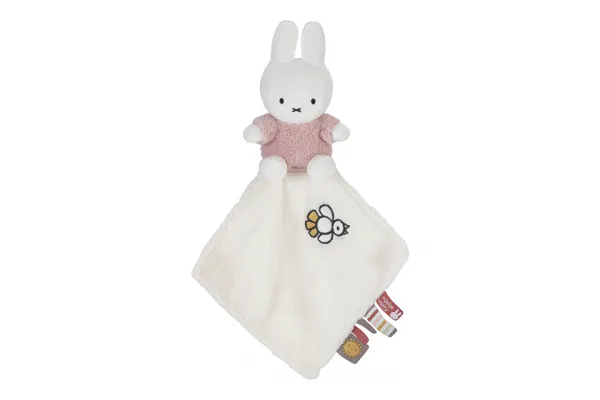 Little Dutch cuddle cloth ´Miffy Fluffy Pink´