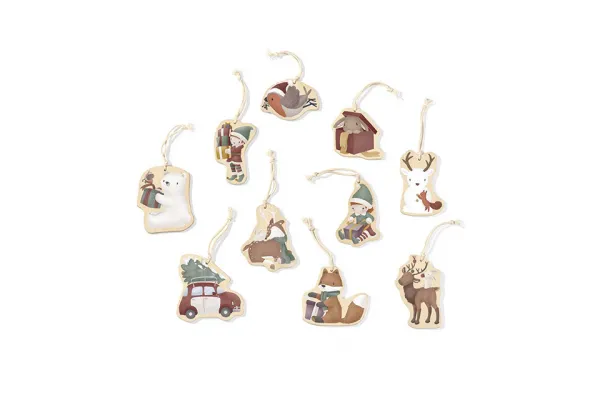 Wooden Christmas Ornaments ´Little Dutch´