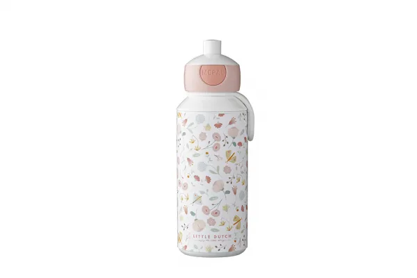 Pudele MEPAL pop-up "Flowers and Butterflies" 400 ml