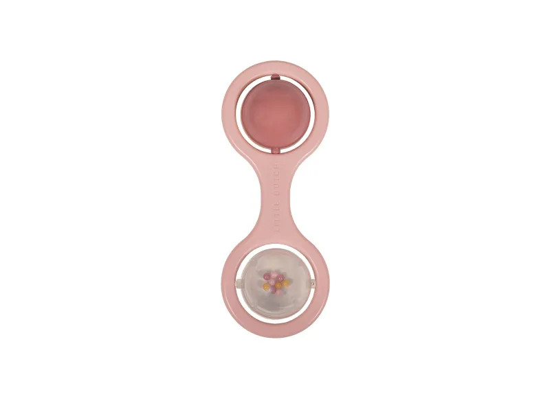 Little Dutch Rattle toy with balls (Pink)