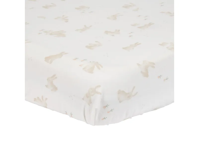 Little Dutch Fitted sheet ´Baby Bunny´ 70 x 140/150 cm