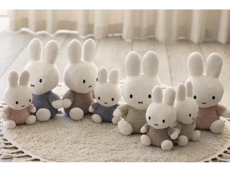 Little Dutch mīkstais zaķis Miffy 25 cm ´Fluffy Taupe´