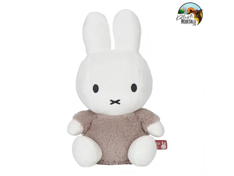 Little Dutch mīkstais zaķis Miffy 25 cm ´Fluffy Taupe´