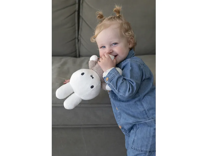 Little Dutch mīkstais zaķis Miffy 25 cm ´Fluffy Taupe´