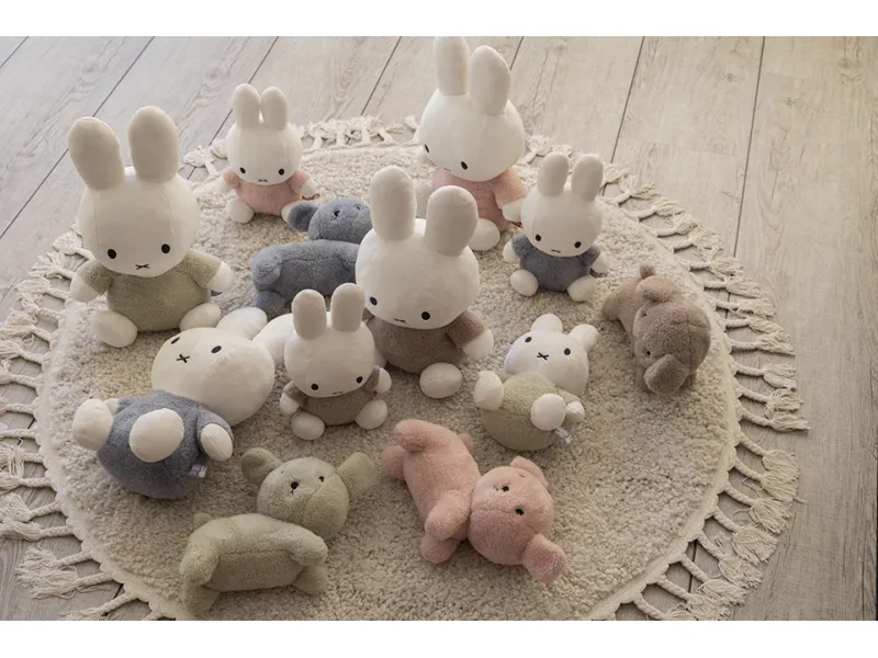 Little Dutch mīkstais zaķis Miffy 25 cm ´Fluffy Taupe´