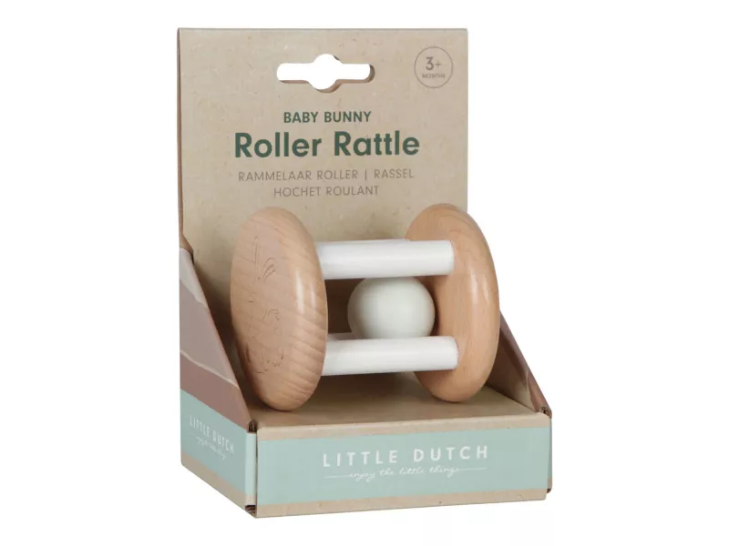 Little Dutch roller rattle ´Baby Bunny´ FSC