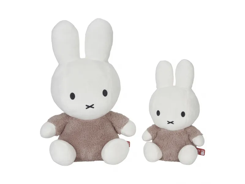 Little Dutch mīkstais zaķis Miffy 25 cm ´Fluffy Taupe´