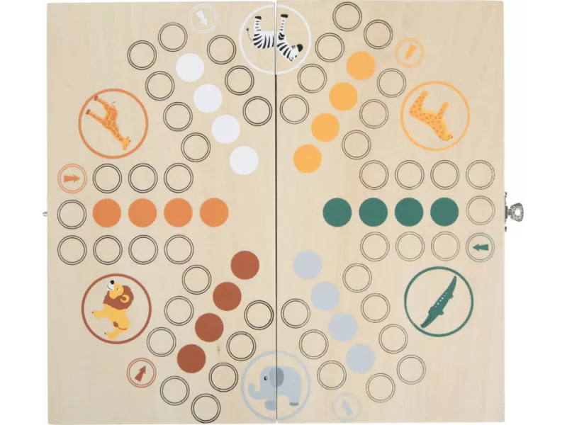 Ludo for 6 players "Safari"