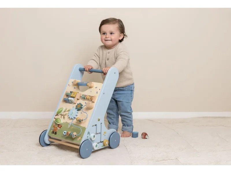 Little Dutch Multi-activity Baby Walker ´Forest Friends´ FSC wood