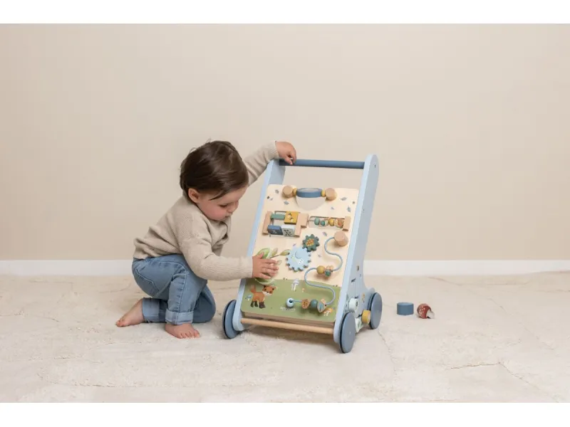 Little Dutch Multi-activity Baby Walker ´Forest Friends´ FSC wood