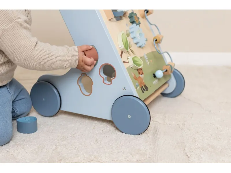 Little Dutch Multi-activity Baby Walker ´Forest Friends´ FSC wood