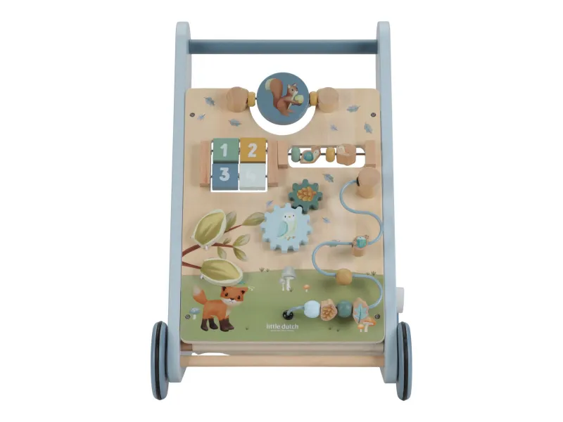 Little Dutch Multi-activity Baby Walker ´Forest Friends´ FSC wood