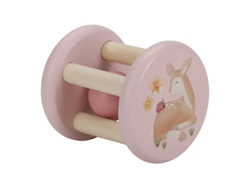 Little Dutch Roller rattle ´Fairy Garden´ FSC