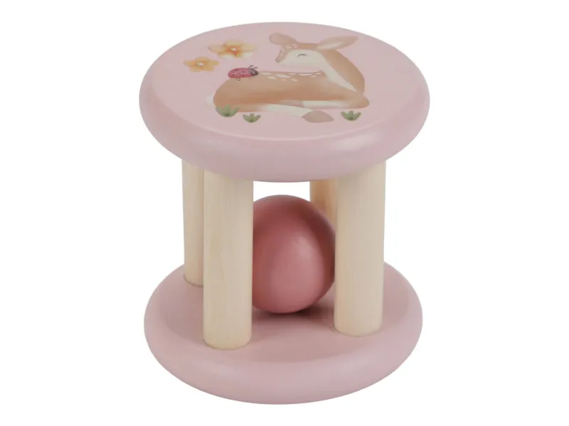 Little Dutch Roller rattle ´Fairy Garden´ FSC