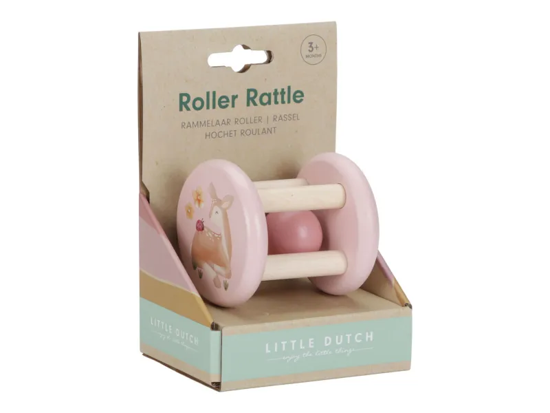 Little Dutch Roller rattle ´Fairy Garden´ FSC