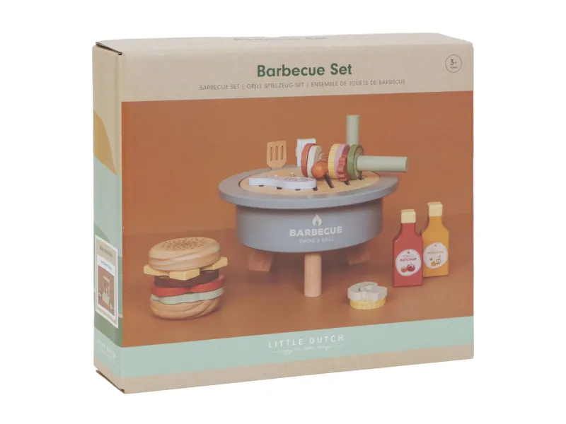 Little Dutch Barbecue Toy Set FSC