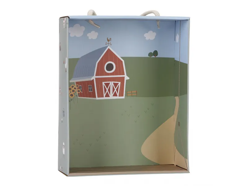 Little Dutch lelle lauksaimnieks Džims ar vistu 35 cm ´Little Farm´