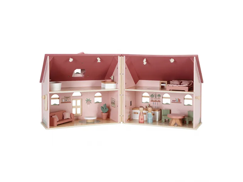 Little Dutch wooden portable dollhouse FSC