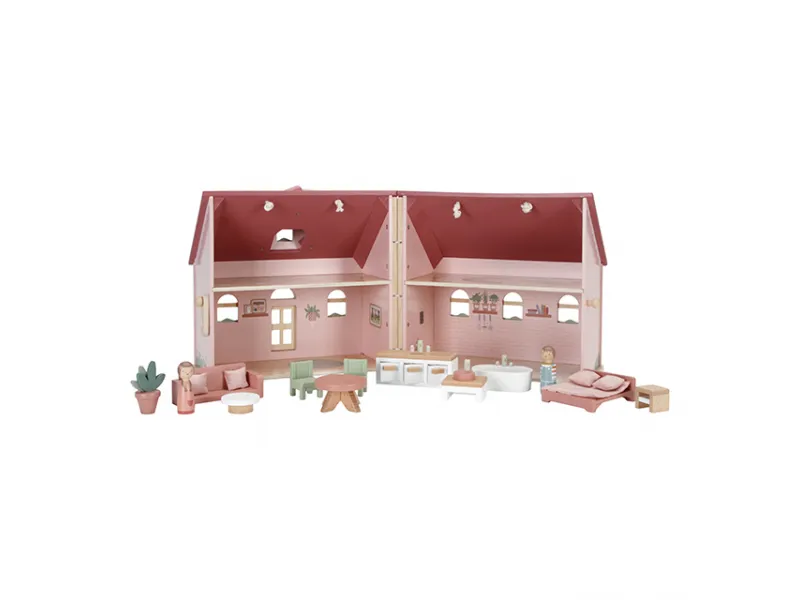 Little Dutch wooden portable dollhouse FSC