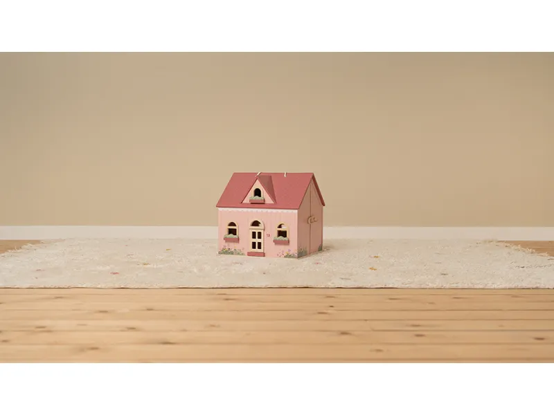 Little Dutch wooden portable dollhouse FSC