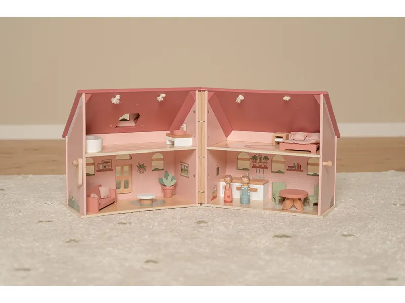 Little Dutch wooden portable dollhouse FSC