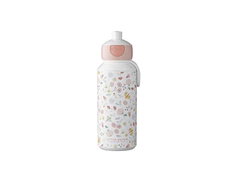 Pudele MEPAL pop-up "Flowers and Butterflies" 400 ml