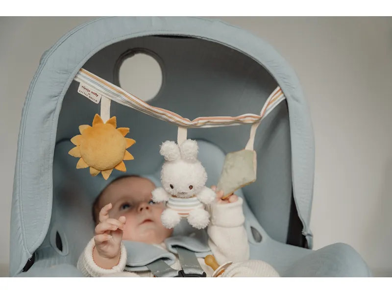 Цепочка на коляску Miffy ´Винтажные солнечные полосы´